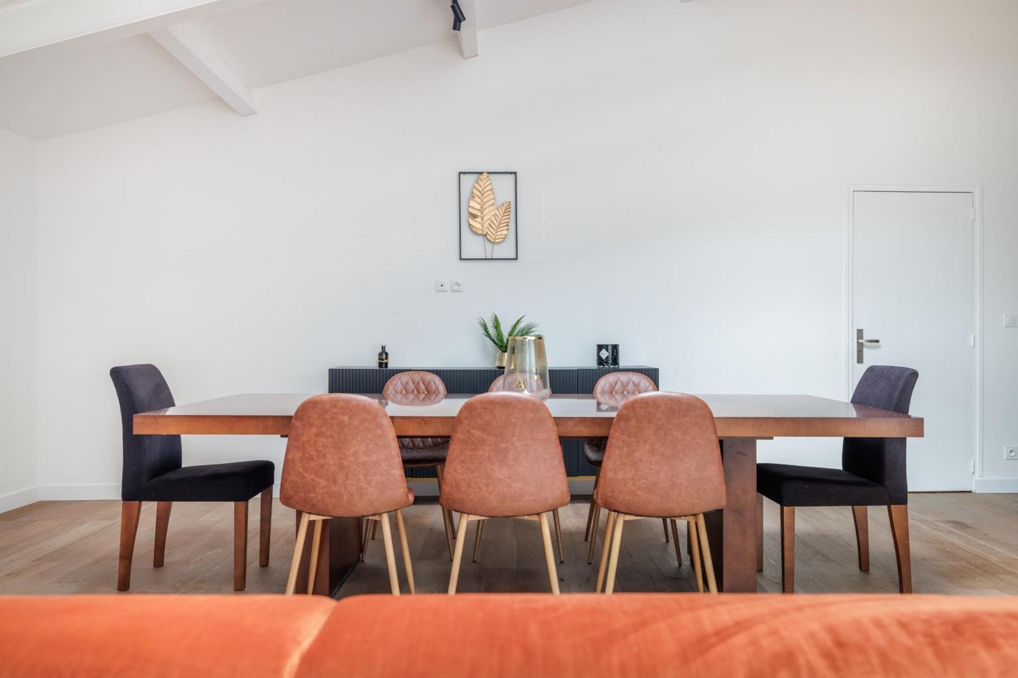 Chaleureux Appartement Pour 6Pers #4 Asnières Esterno foto