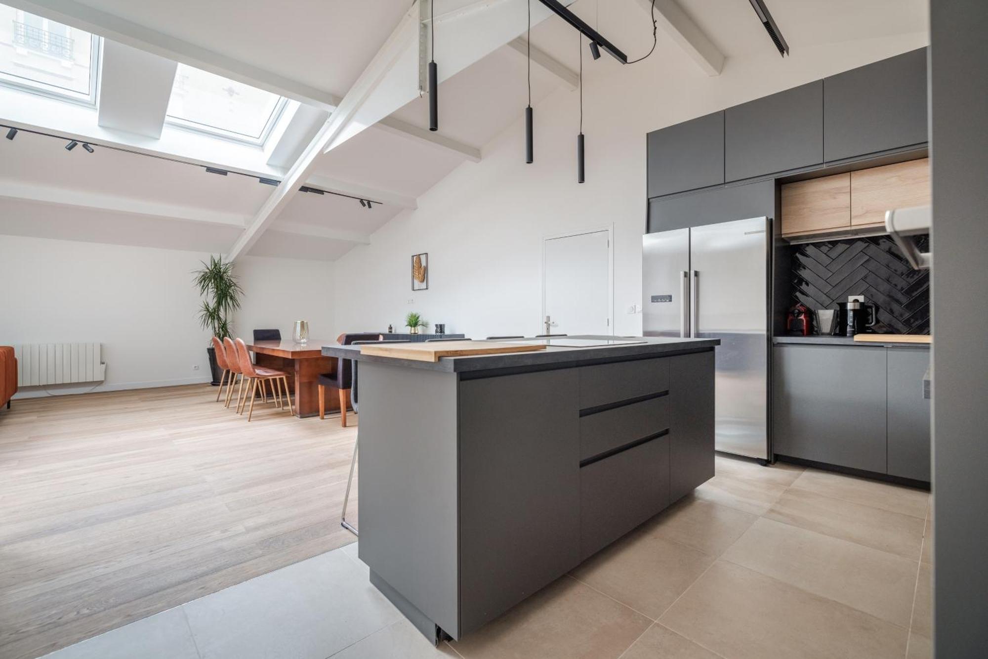 Chaleureux Appartement Pour 6Pers #4 Asnières Esterno foto