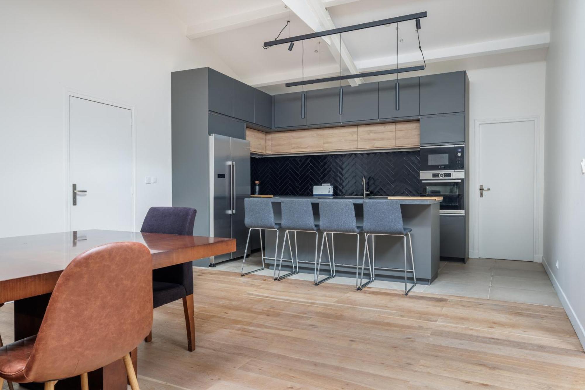 Chaleureux Appartement Pour 6Pers #4 Asnières Esterno foto